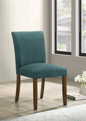 Cantley Upholstered Dining Side Chair Blue (set Of 2) - MyWaynesHome #