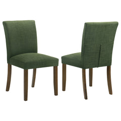 Cantley Upholstered Dining Side Chair Green (set Of 2) - MyWaynesHome #