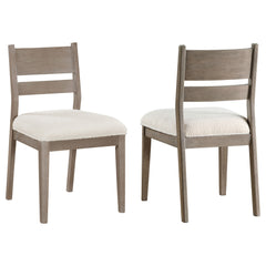 Cornelia Wood Dining Side Chair Coastal Grey (set Of 2) - MyWaynesHome #