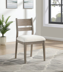 Cornelia Wood Dining Side Chair Coastal Grey (set Of 2) - MyWaynesHome #