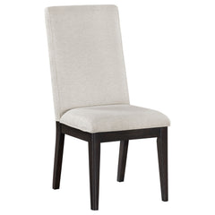 Hathaway Upholstered Dining Side Chair Cream (set Of 2) - MyWaynesHome #