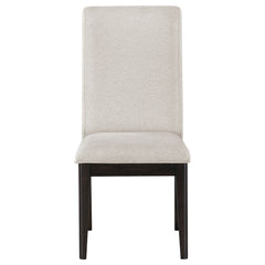 Hathaway Upholstered Dining Side Chair Cream (set Of 2) - MyWaynesHome #