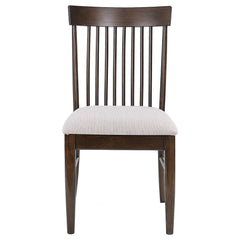 Everton Wood Dining Side Chair Dark Walnut (set Of 2) - MyWaynesHome #