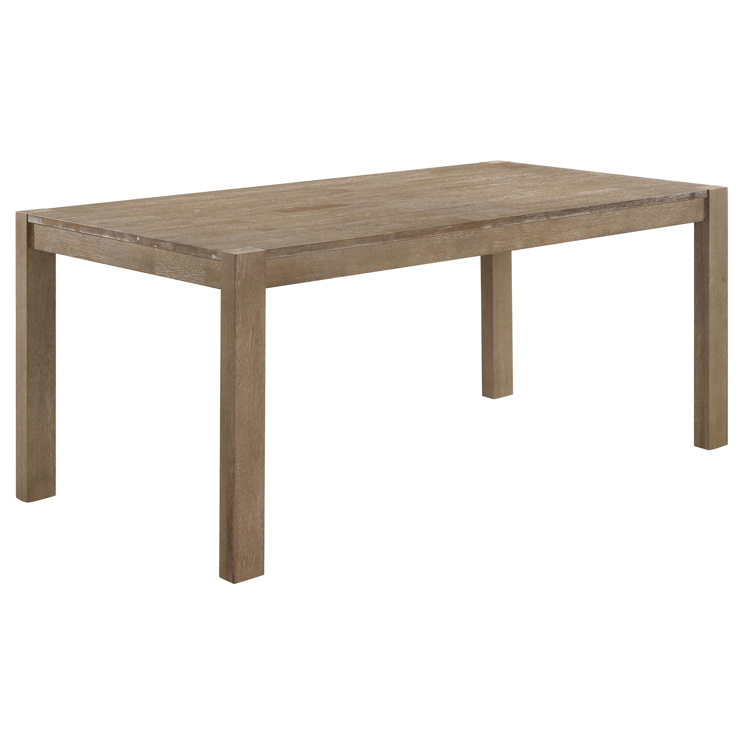 Scottsdale 71-inch Solid Wood Dining Table Washed Brown - MyWaynesHome #
