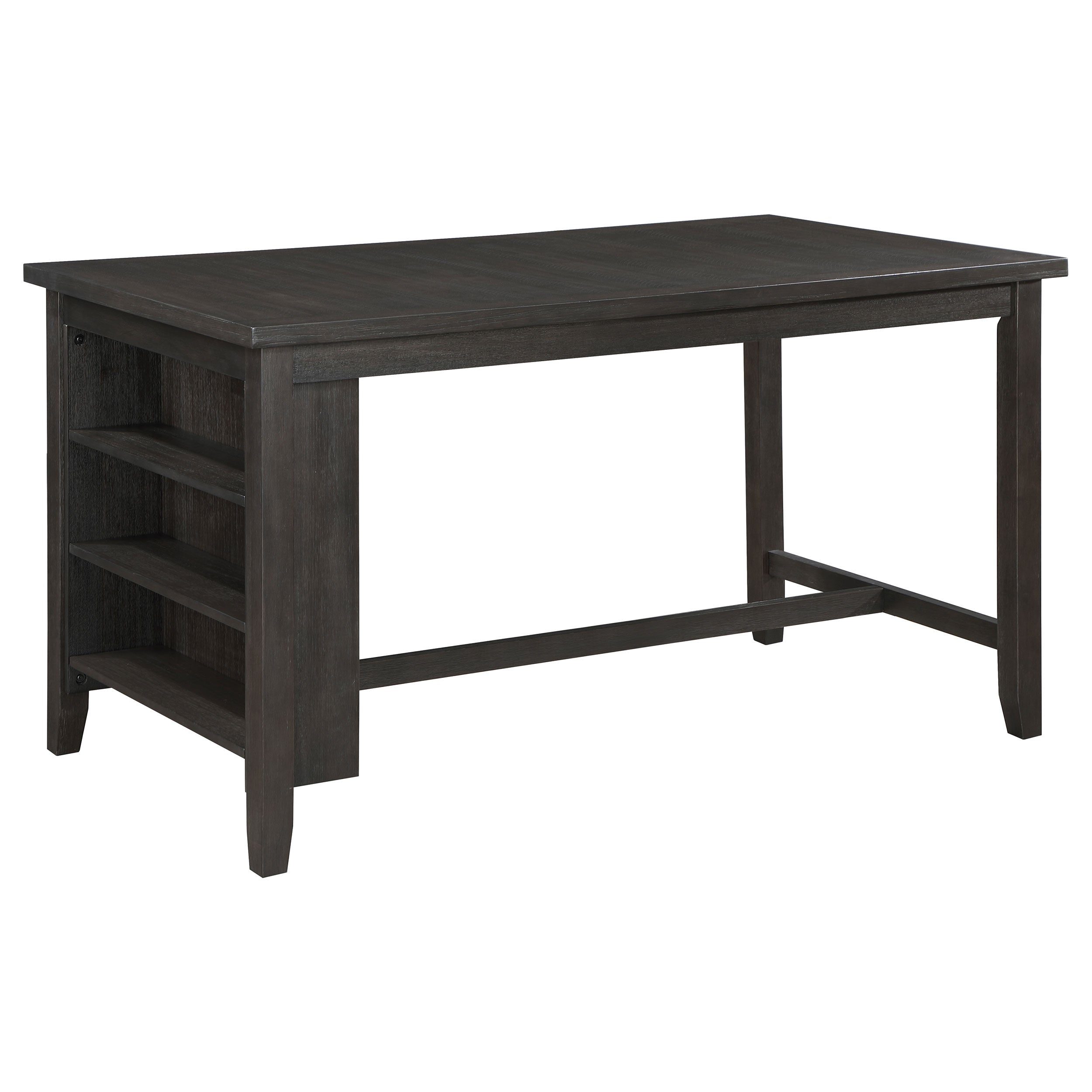 Elliston 66-inch Counter Height Dining Table Dark Grey - MyWaynesHome #