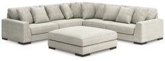 Regent Park 5-Piece Sectional with Ottoman