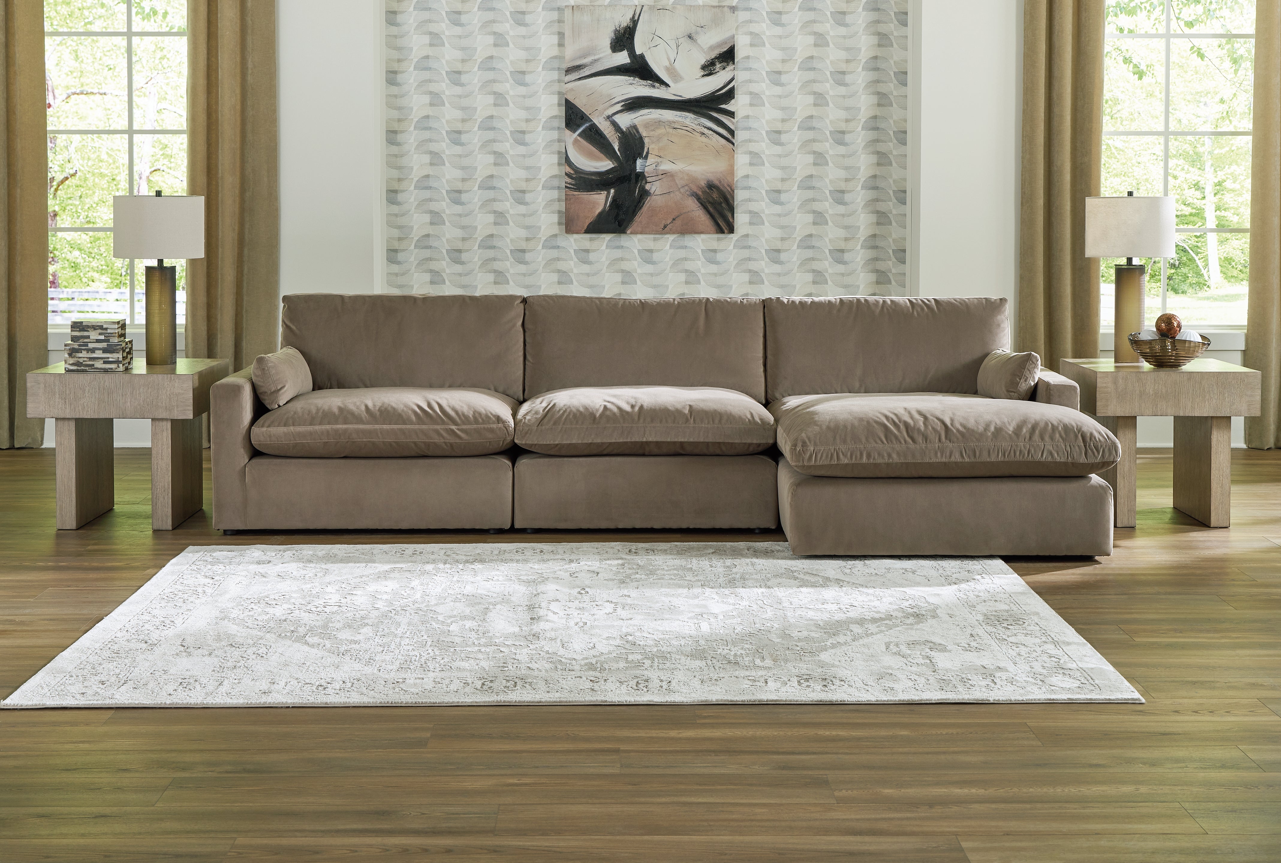 Sophie 3-Piece Sectional with Chaise - MyWaynesHome #