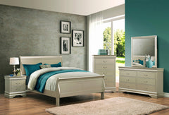Louis Philip Champagne Queen Sleigh Bed - MyWaynesHome #