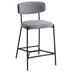 Elison Counter Height Bar Stool Grey (set Of 2) - MyWaynesHome #
