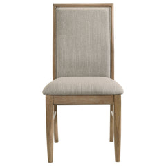 Adina Upholstered Dining Side Chair Barley (set Of 2)
