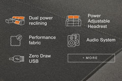 ModMax II 5-Piece Power Reclining Sectional with Chaise