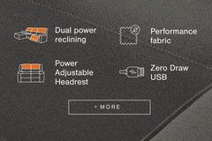 ModMax II 4-Piece Power Reclining Sectional with Chaise