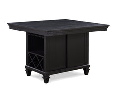 Regent Charcoal Black Counter Height Dining Set - MyWaynesHome #