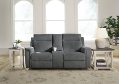 Barnsana Power Reclining Loveseat with Console - MyWaynesHome #