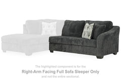 Biddeford Right-Arm Facing Full Sofa Sleeper
