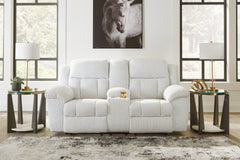 Frohn Reclining Loveseat with Console - MyWaynesHome #