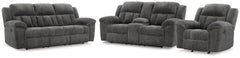 Frohn Reclining Sofa, Loveseat and Recliner