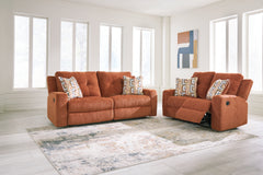 Danum Reclining Sofa and Loveseat