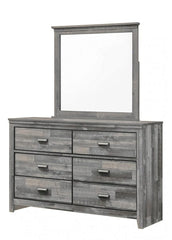 Carter Gray Bedroom Mirror (Mirror Only) - MyWaynesHome #