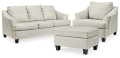Genoa Queen Sofa Sleeper, Oversized Chair and Ottoman