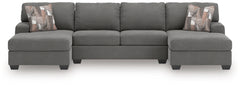Seyler Lane 3-Piece Sleeper Sectional with Double Chaise