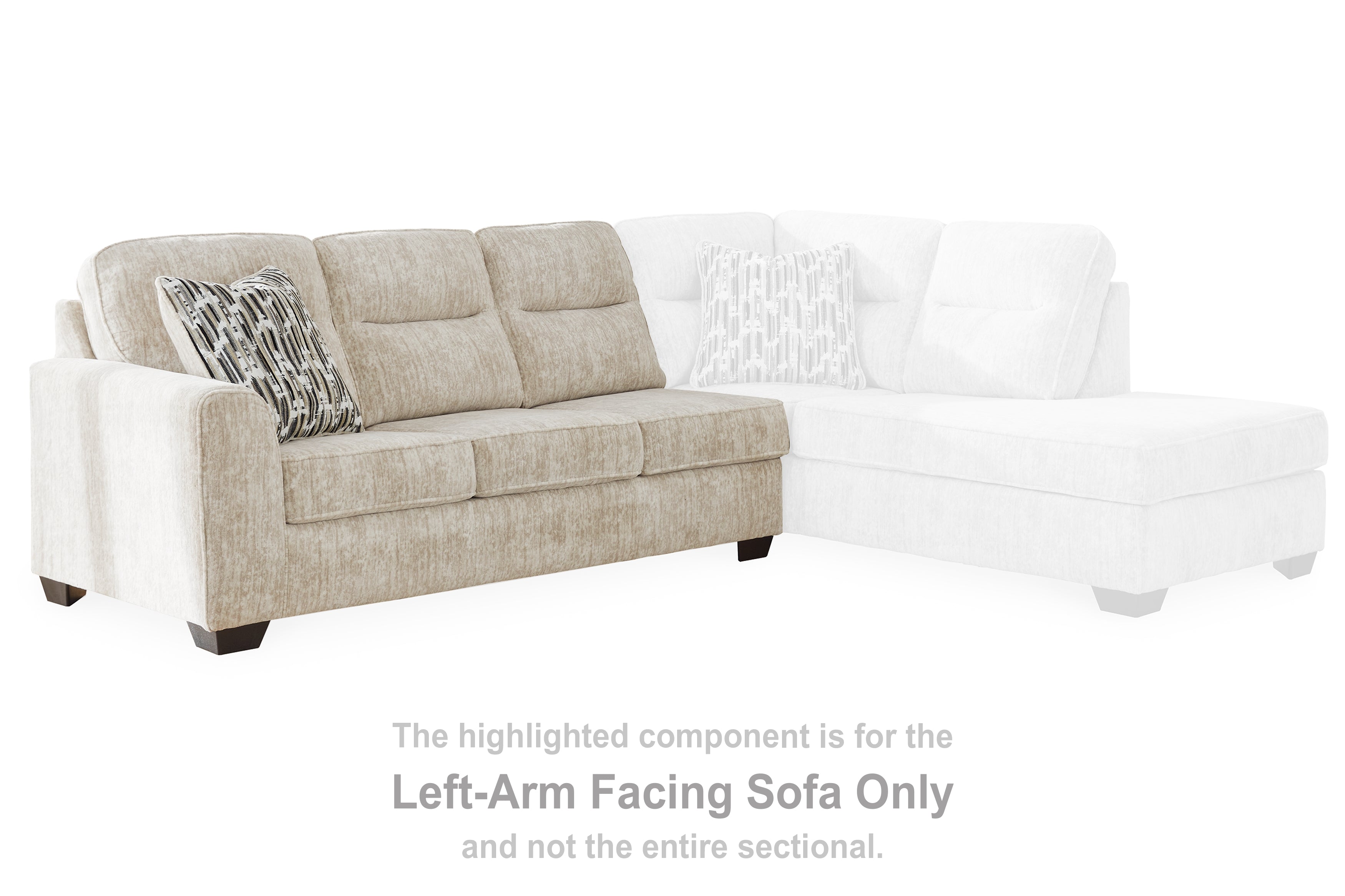 Lonoke Left-Arm Facing Sofa - MyWaynesHome #