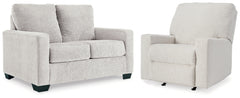 Rannis Twin Sofa Sleeper and Recliner