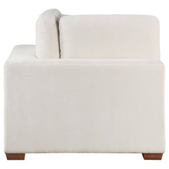 Lakeview Upholstered Corner Chair Ivory - MyWaynesHome #