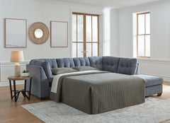 Marleton 2-Piece Sleeper Sectional with Chaise - MyWaynesHome #