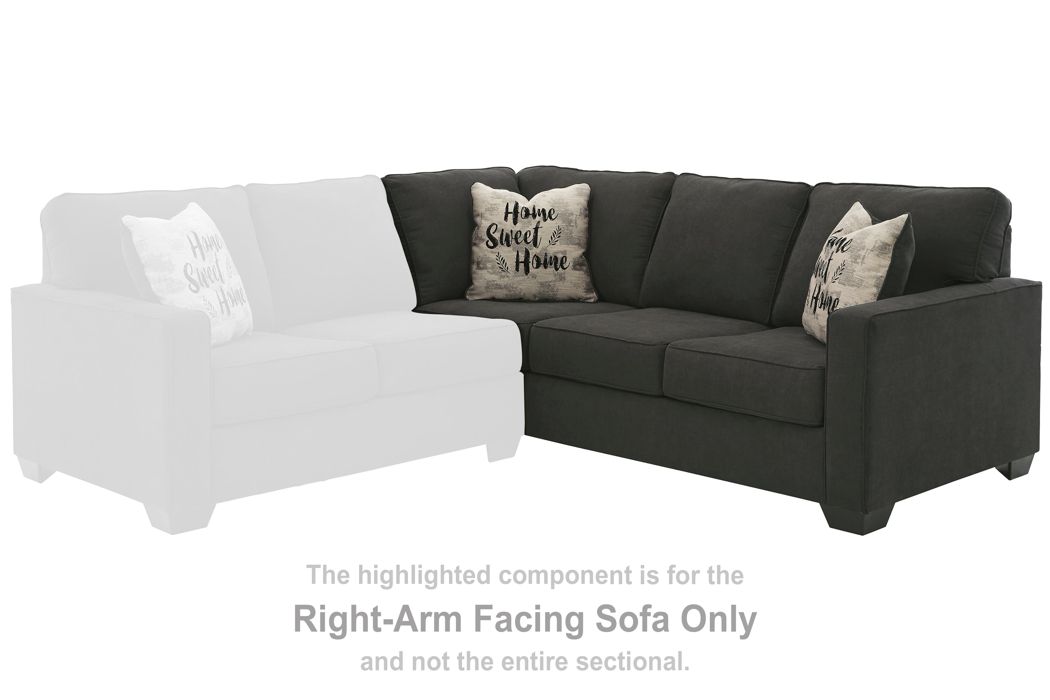 Lucina Right-Arm Facing Sofa - MyWaynesHome #