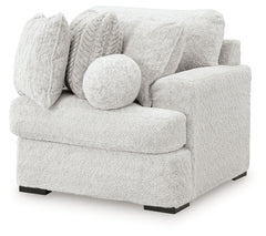 Cuddle Plush Right-Arm Facing Corner Chair