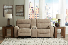Next-Gen DuraPella 3-Piece Power Reclining Sectional Loveseat with Console - MyWaynesHome #