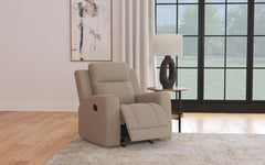 Brentwood Upholstered Recliner Chair Taupe - MyWaynesHome #