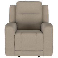 Brentwood Upholstered Recliner Chair Taupe - MyWaynesHome #