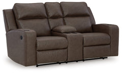 Lavenhorne Reclining Loveseat with Console - MyWaynesHome #