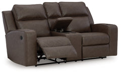 Lavenhorne Reclining Loveseat with Console - MyWaynesHome #