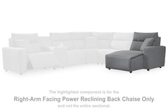 ModMax II Right-Arm Facing Power Reclining Back Chaise