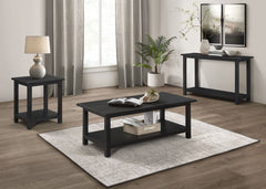 Payne Wood Coffee Table With Shelf Java - MyWaynesHome #