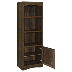 Laughlin 3-shelf Engineered Wood Media Tower Dark Pine - MyWaynesHome #