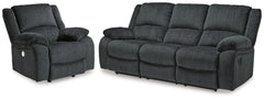 Draycoll Reclining Sofa and Power Recliner