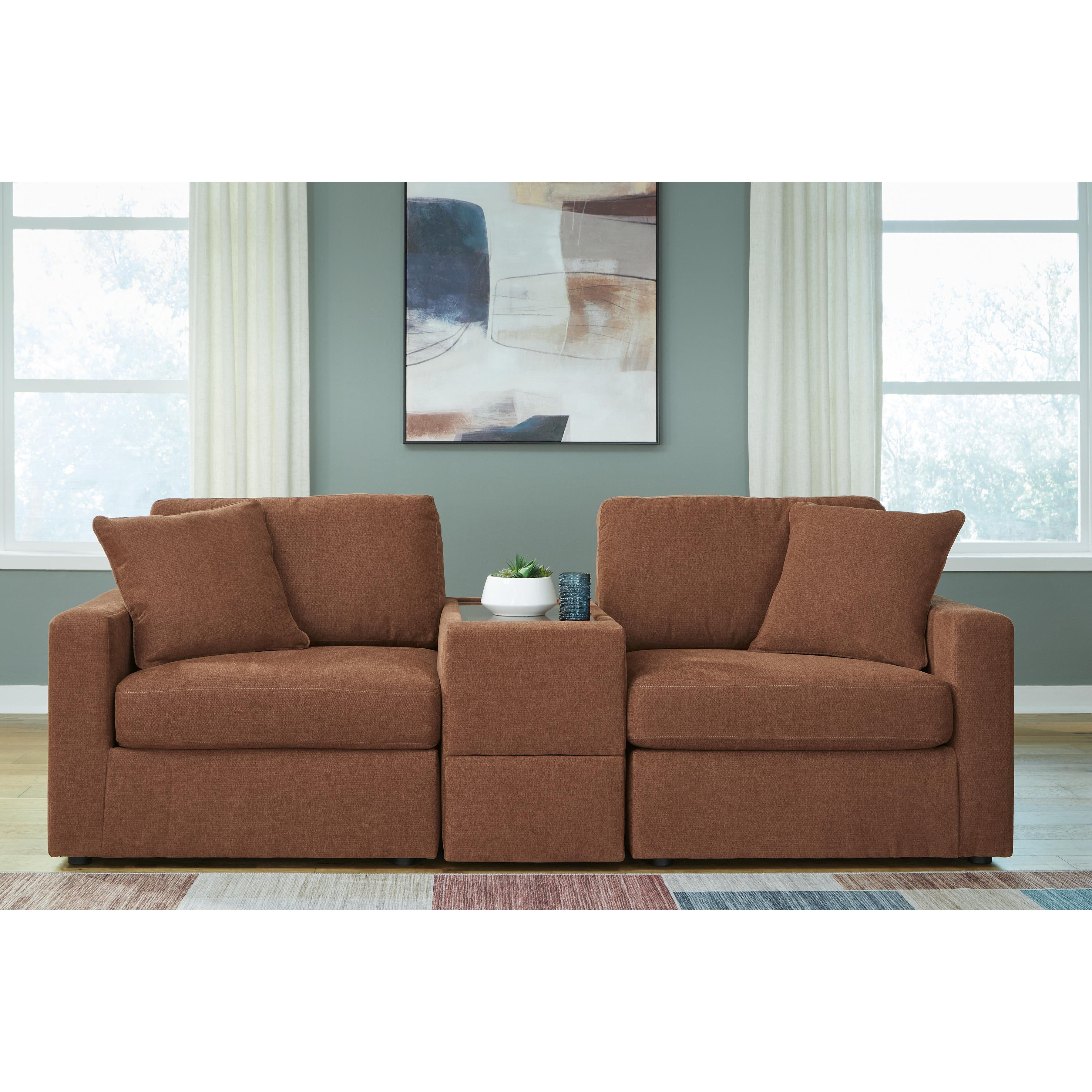 Modmax 3-Piece Sectional with Storage Console - MyWaynesHome #