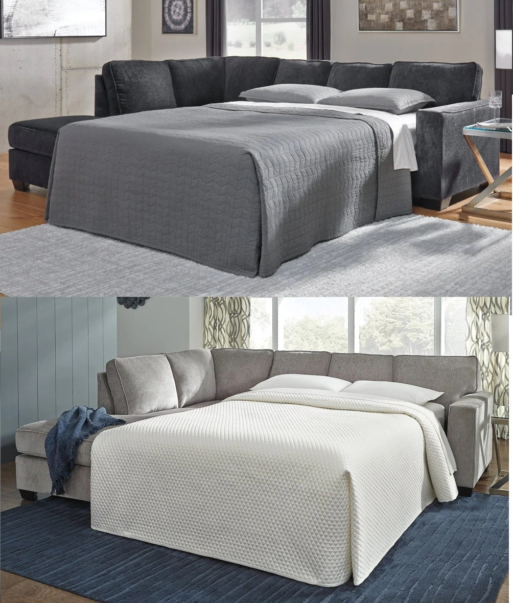 Altari 2-Piece Sleeper Sectional with Chaise - MyWaynesHome #