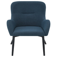 Calvin Upholstered Modern Arm Accent Chair Aegean Blue - MyWaynesHome #