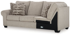 Claireah Left-Arm Facing Sofa with Corner Wedge