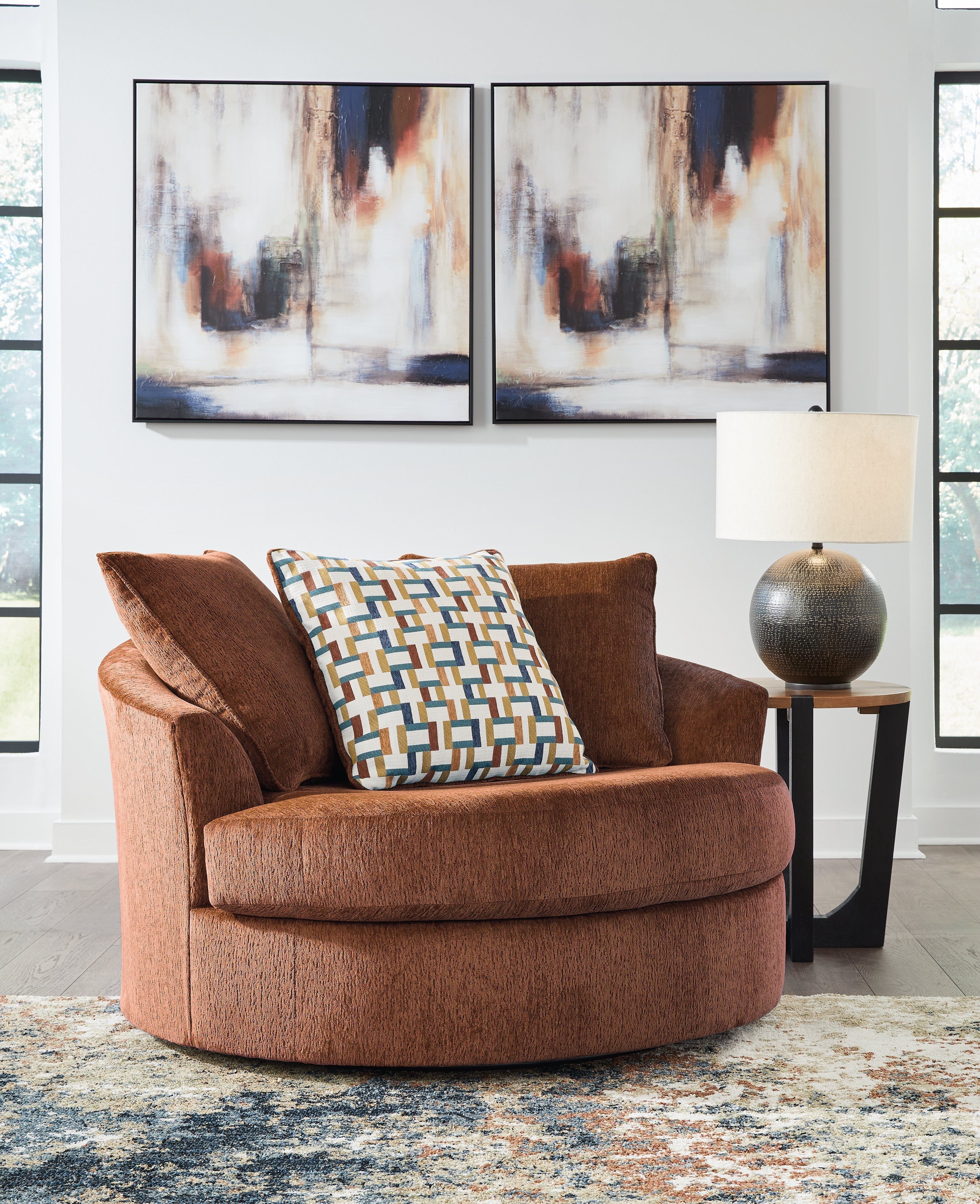 Laylabrook Oversized Swivel Accent Chair - MyWaynesHome #
