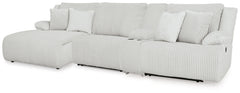 Top Tier 4-Piece Reclining Sectional with Chaise