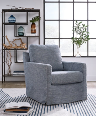 Nenana Next-Gen Nuvella Swivel Glider Accent Chair - MyWaynesHome #