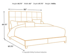 Dolante King Upholstered Bed - MyWaynesHome #