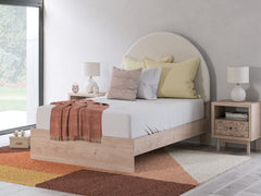 Arloster Full Upholstered Panel Bed