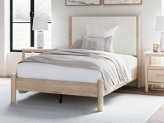 Cadmori Full Upholstered Panel Bed - MyWaynesHome #